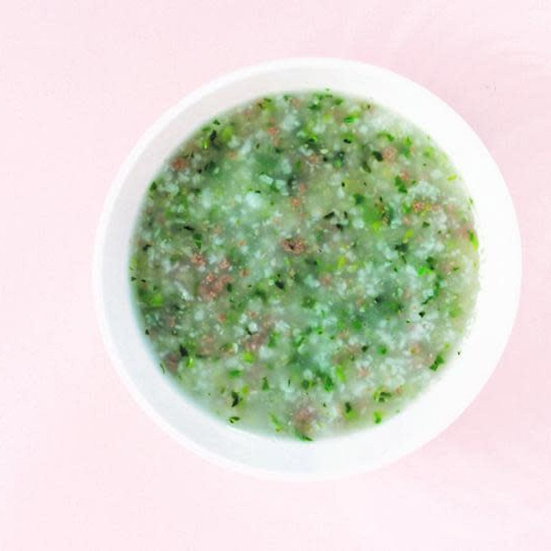 닭고기 청경채 바나나죽