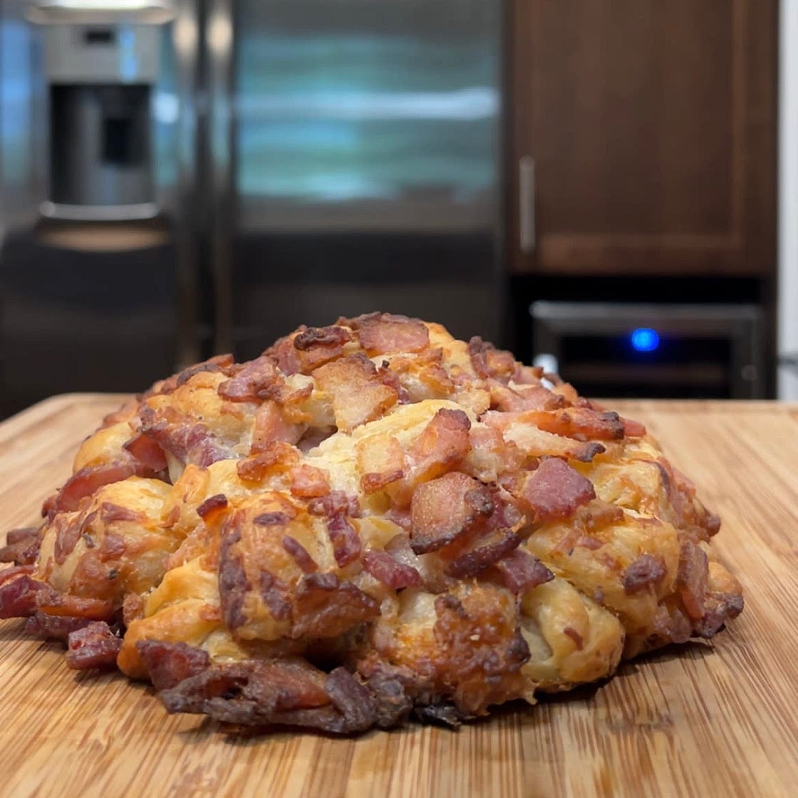 Pull Apart Bacon Bread