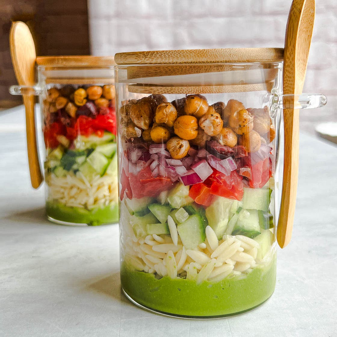 Orzo Salad (Oil-Free) 26G Protein