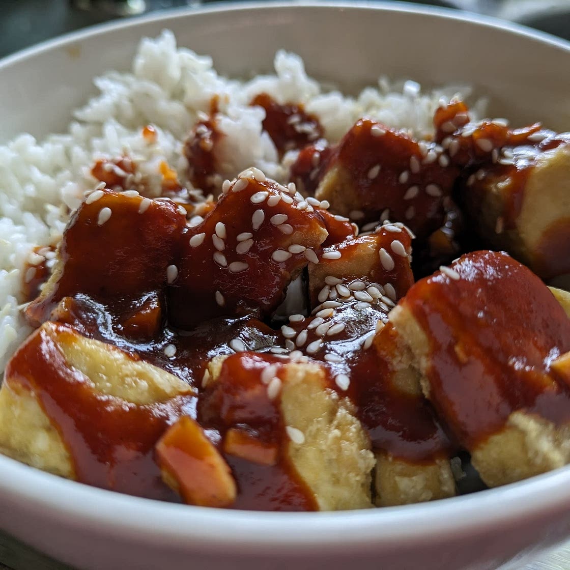 Spicy Gochujang Tofu (Korean Inspired)