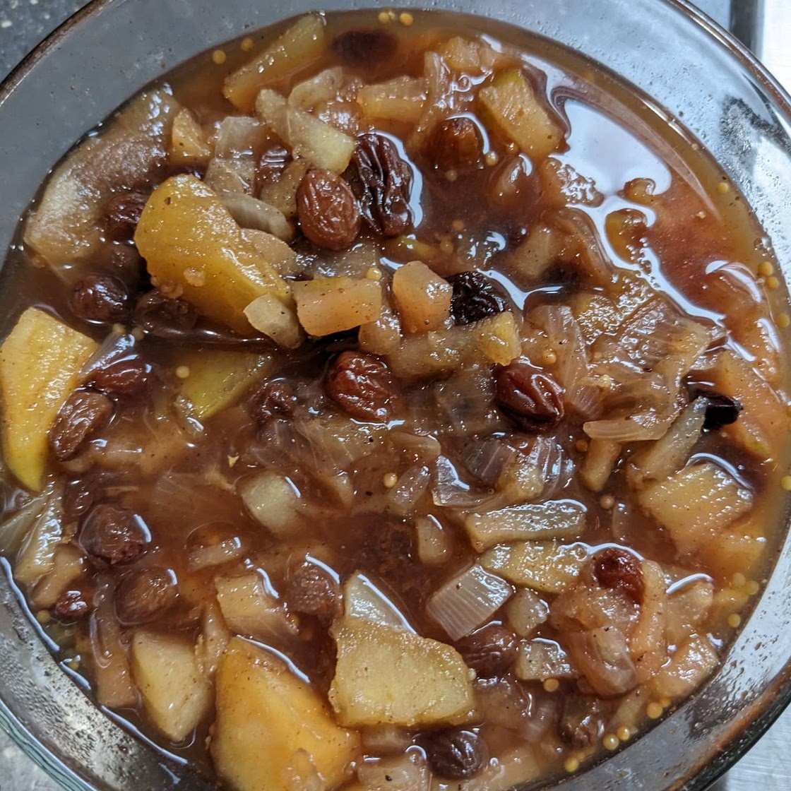 Apple and Pear Chutney Recipe