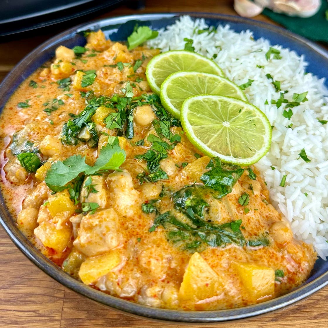 Butternut Squash and Chicken Curry