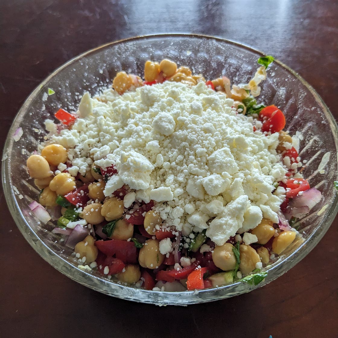 Chickpea salad