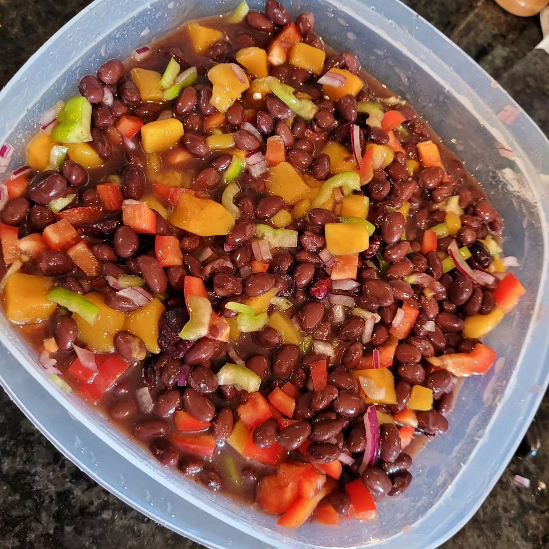 Black Bean and Mango Salsa