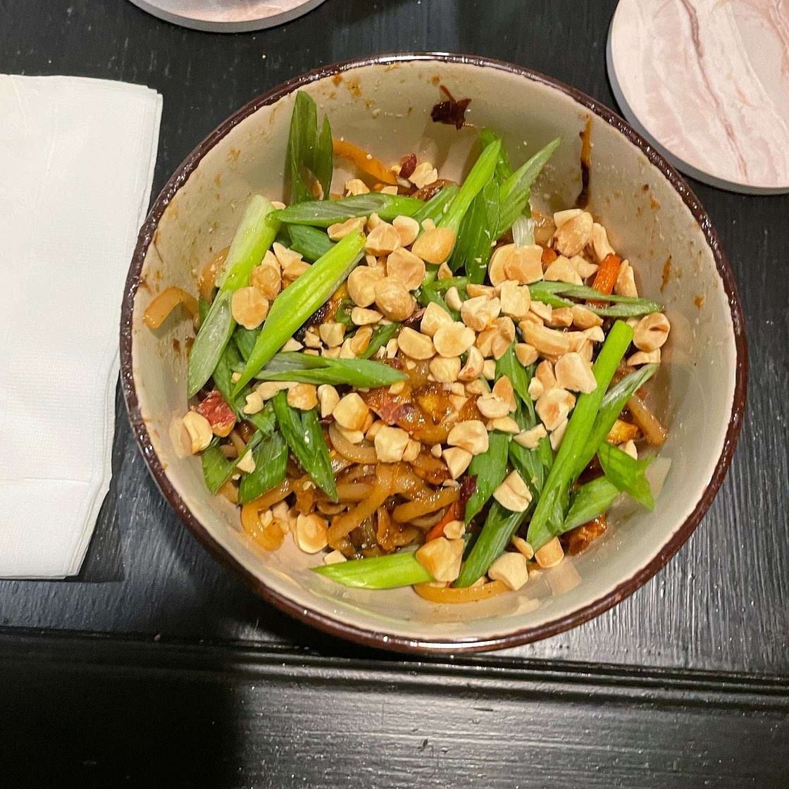 30 Minute Garlic Butter Chicken Pad Thai