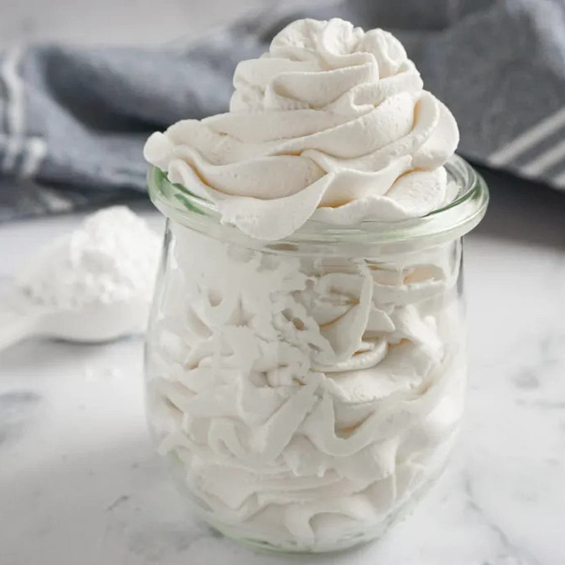 Stabilized Whipped Cream