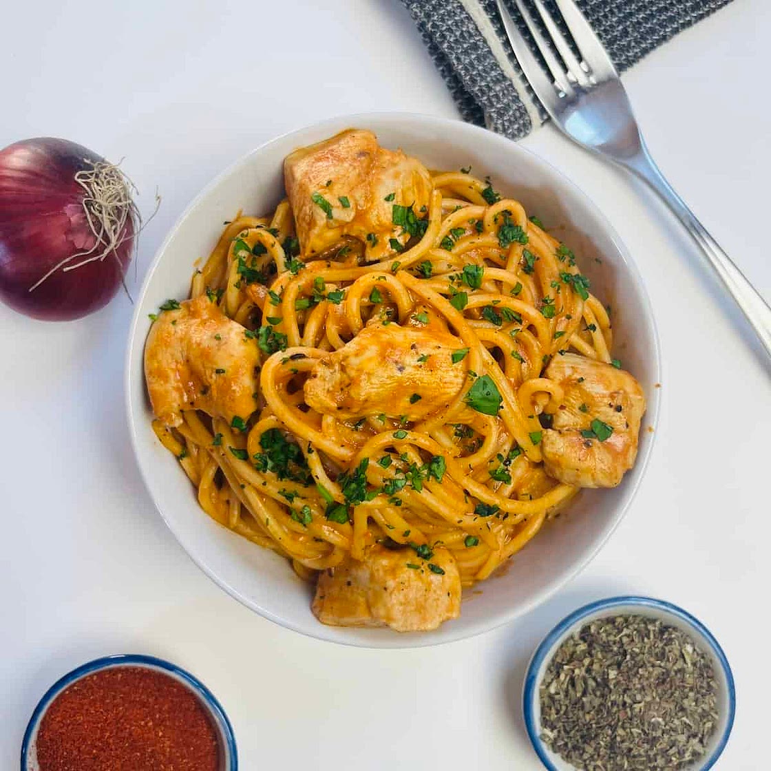 One Pot Pasta With Chicken And Tomato