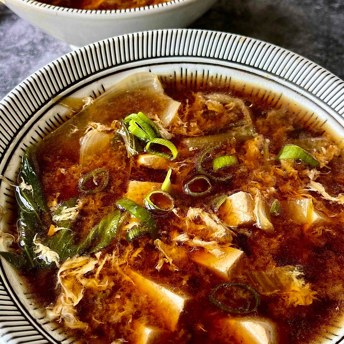 Egg Drop Miso Soup