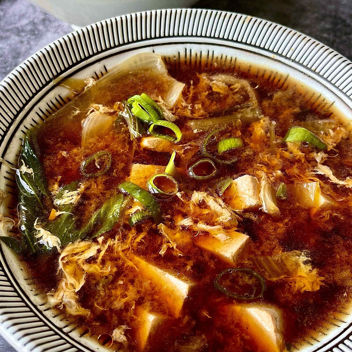 Egg Drop Miso Soup
