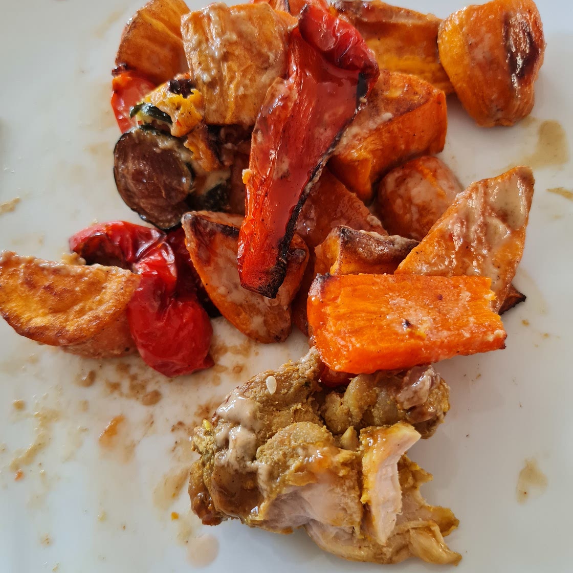 Roasted veggies