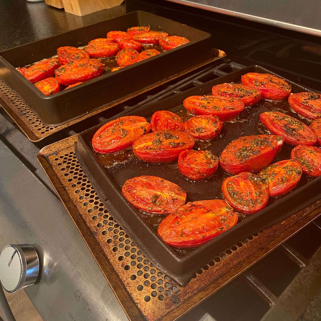 Quick Oven Roasted Tomatoes Recipe