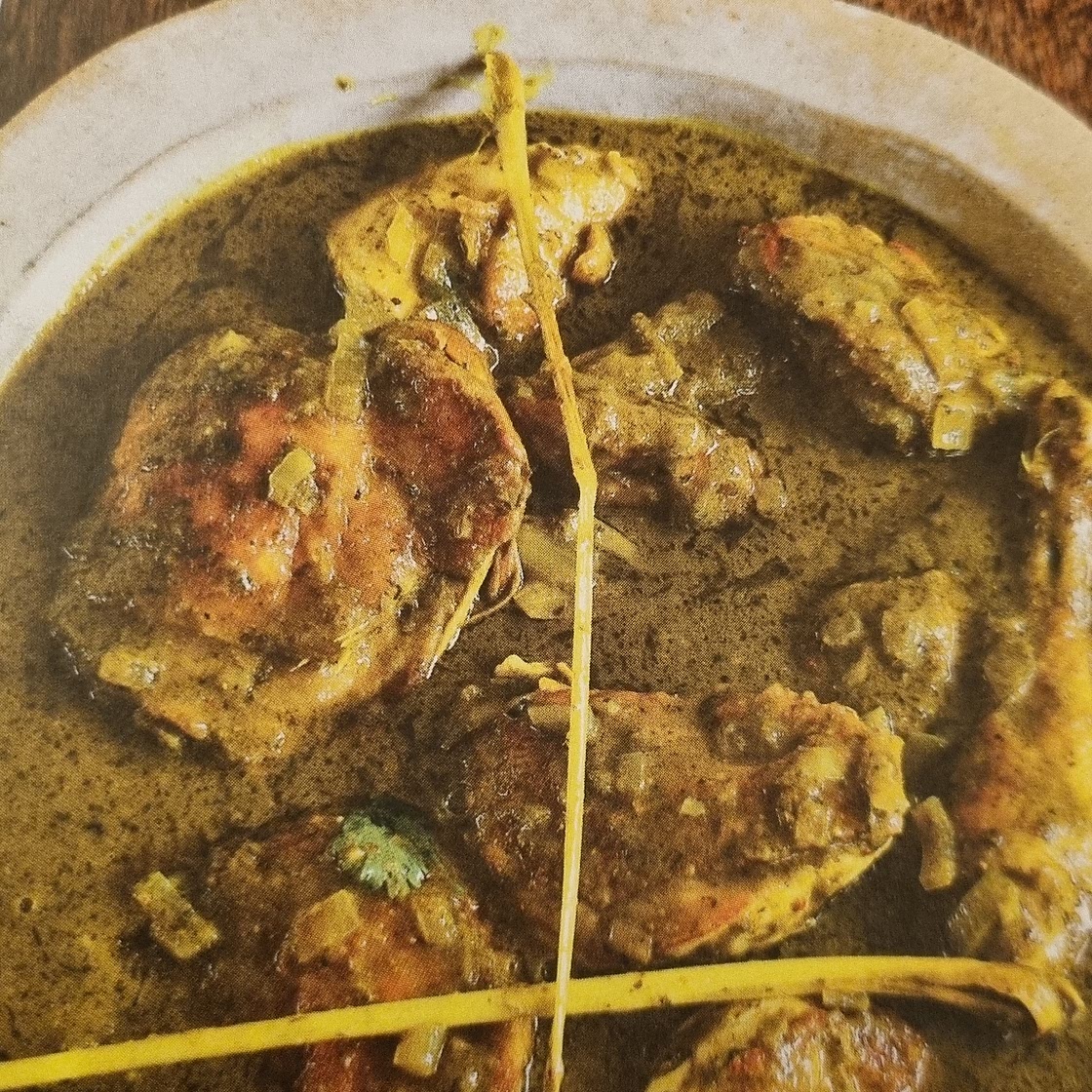 Baked Green Chicken Curry