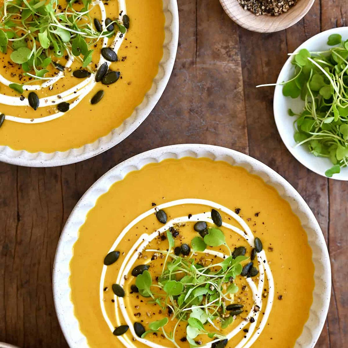 Thai Coconut Pumpkin Soup