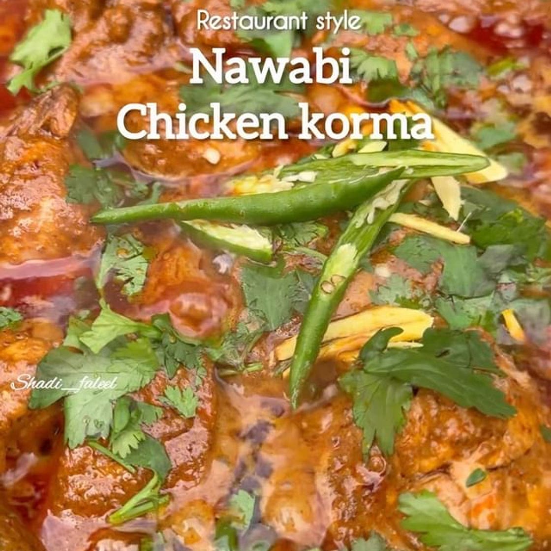 Nawabi Chicken Korma !