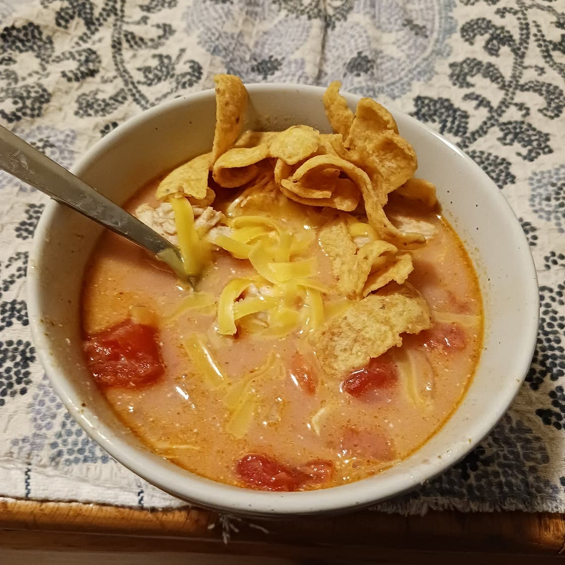 Chicken taco soup