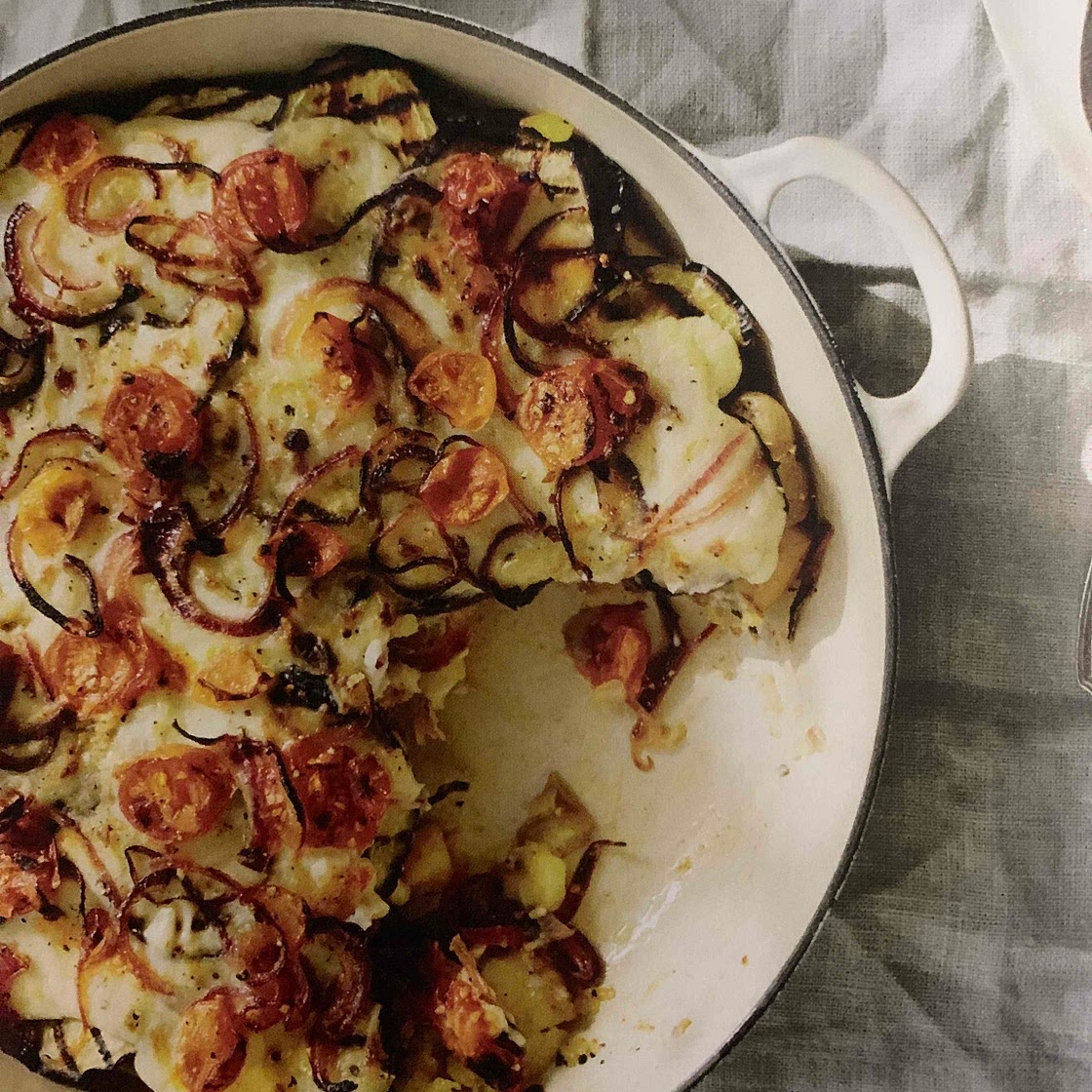 A modern moussaka