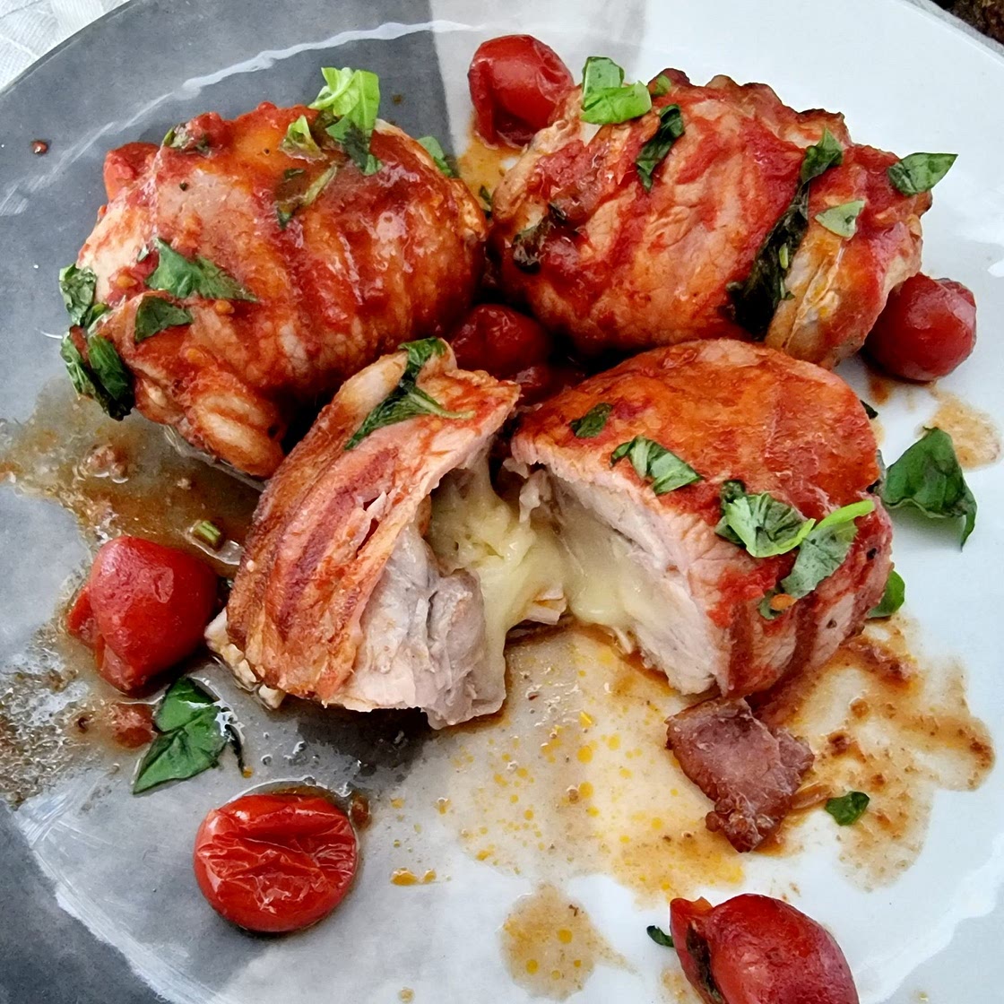 Chicken Brie Bombs