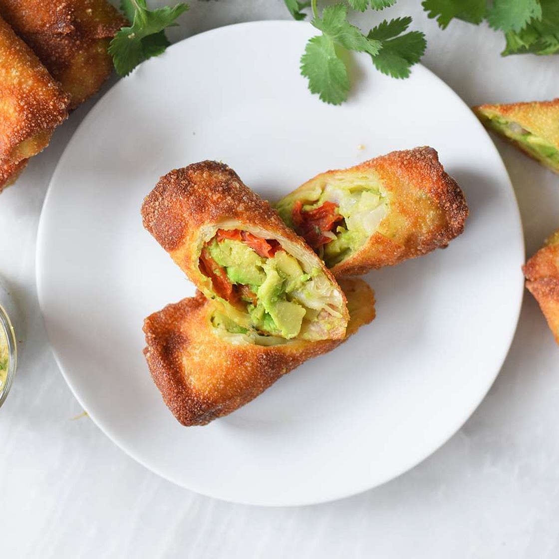 D'licious Avocado Egg Rolls