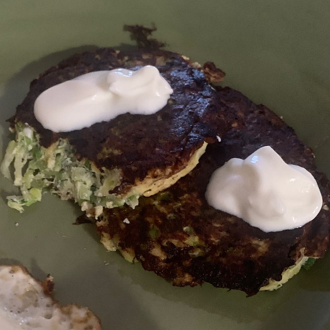 Zucchini Fritters with Feta and Dill
