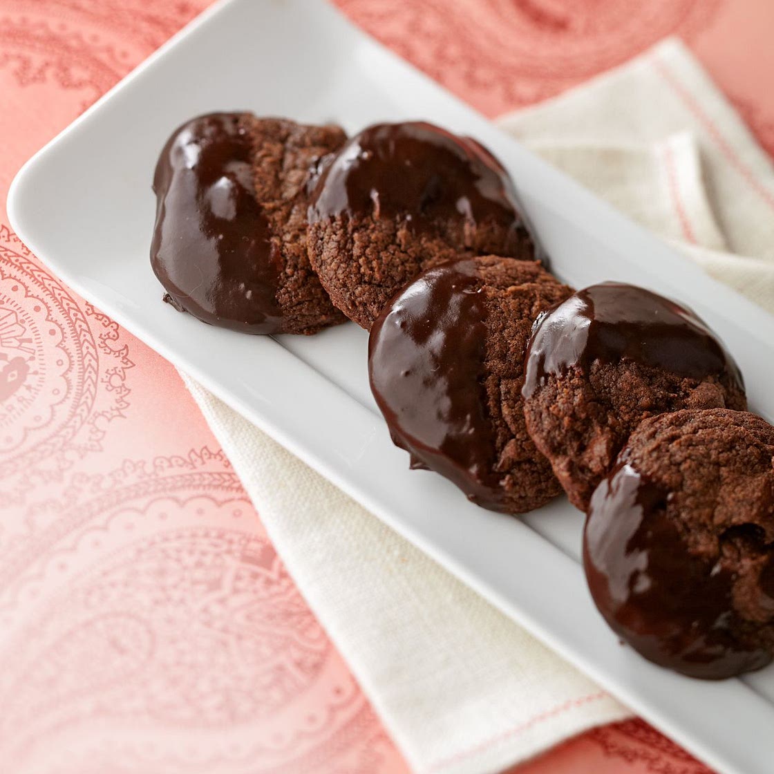 Ultimate Chocolate-Dipped Cookies