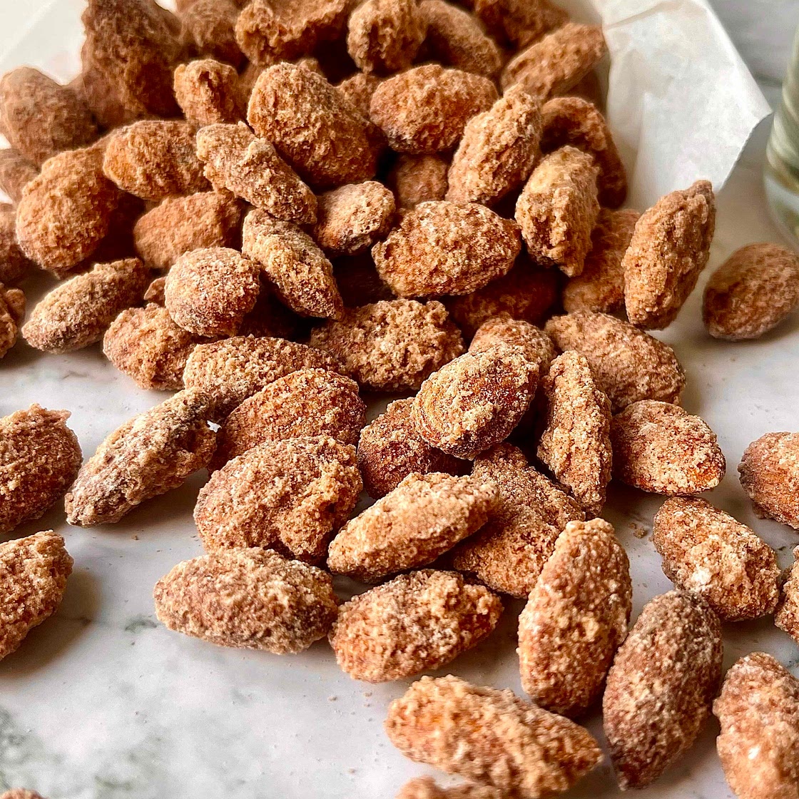 Dry Crunchy Candied Almonds 