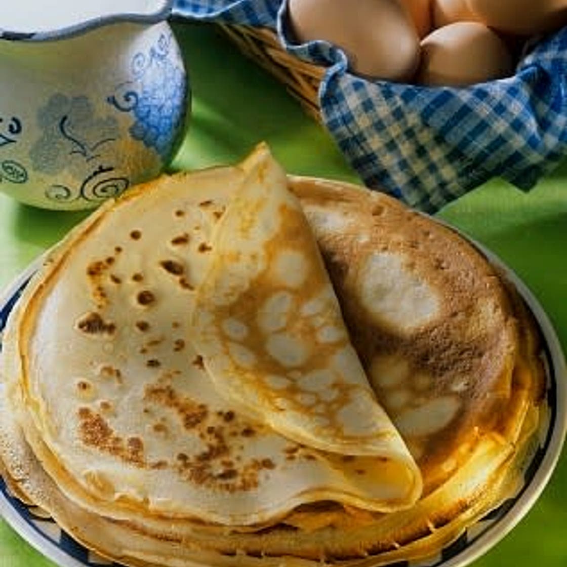 Masa de Canelones - Panqueque