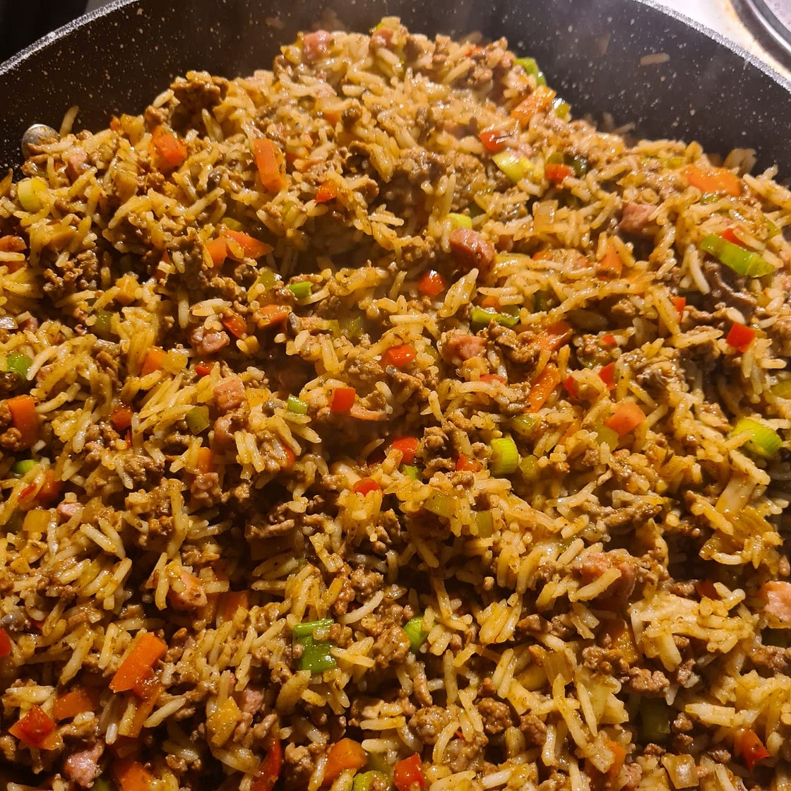 Cajun-Style Dirty Rice | Slimming & Weight Watchers Friendly