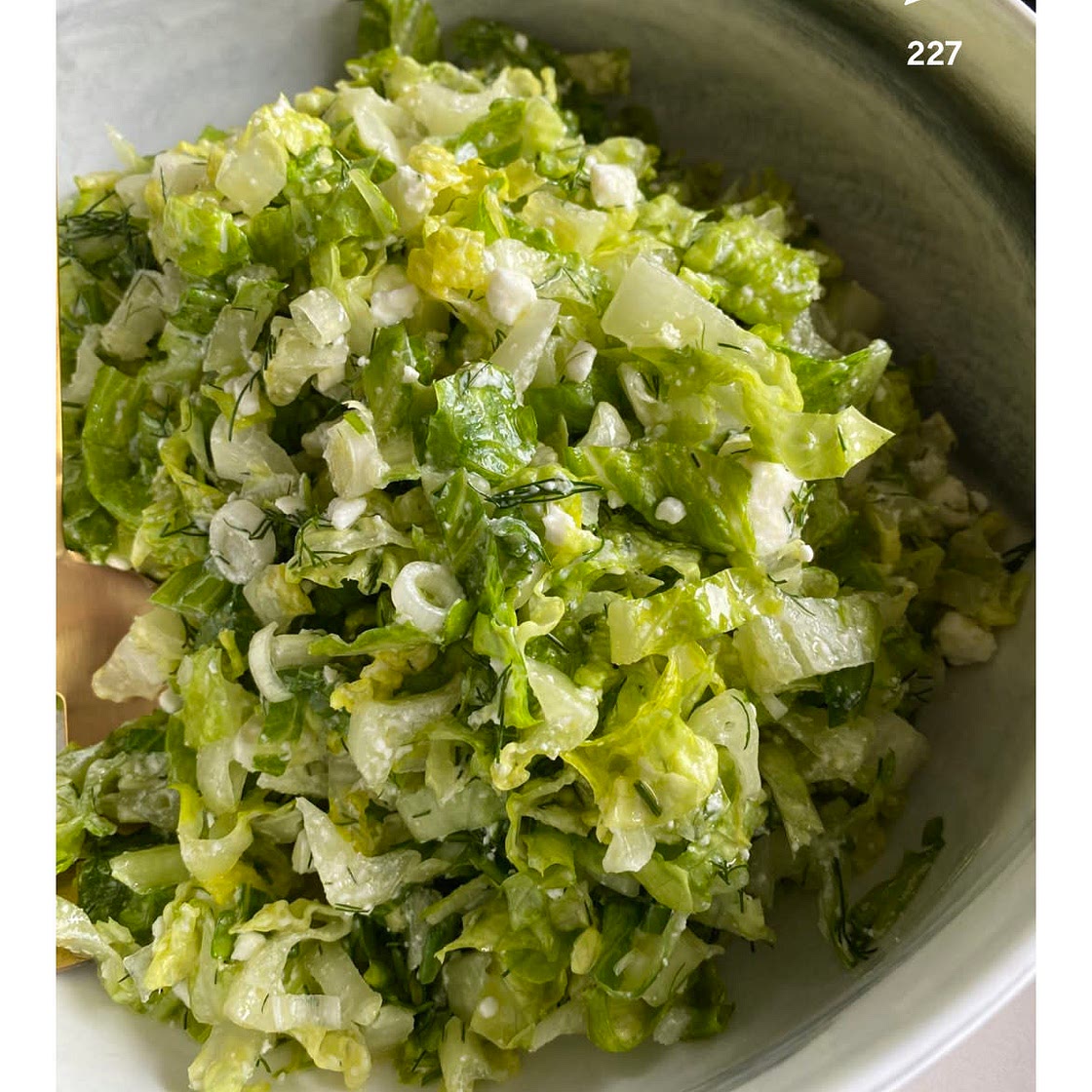 Easy fresh Greek salad