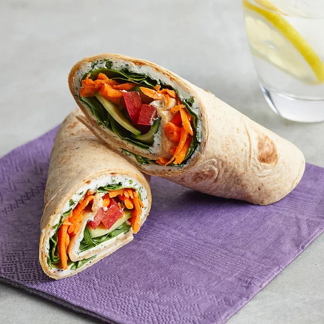 Cream Cheese and Veggie Roll-Ups