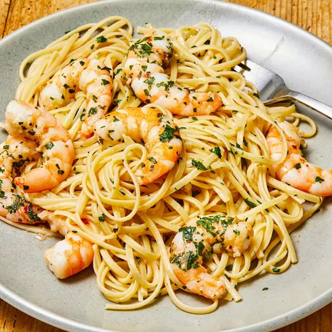 Shrimp Scampi Pasta