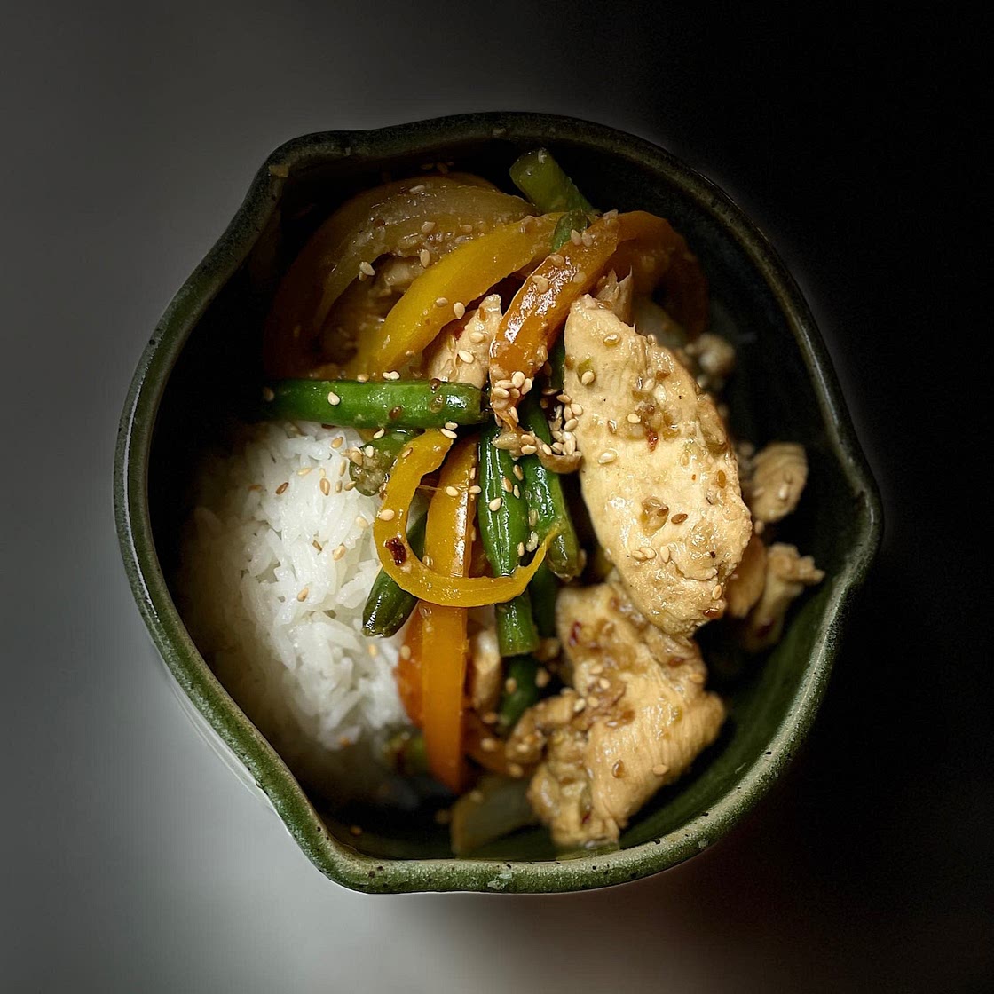 Make this Sesame Chicken Stir-fry on Busy Back to School Nights!