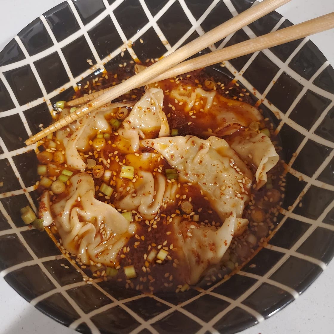 Hot and Sour Dumplings