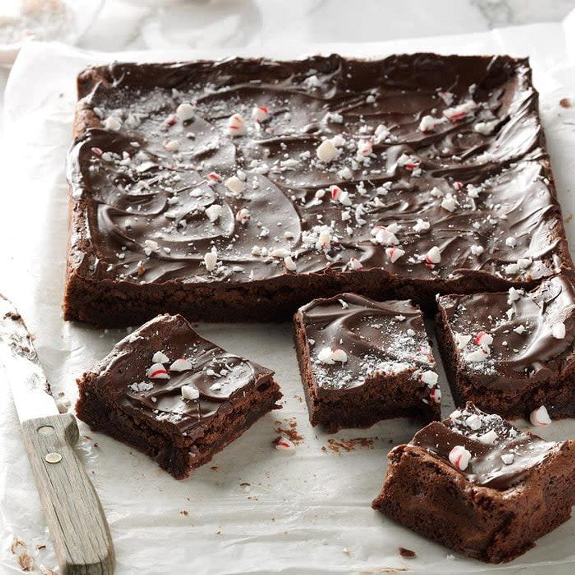 Peppermint Brownies