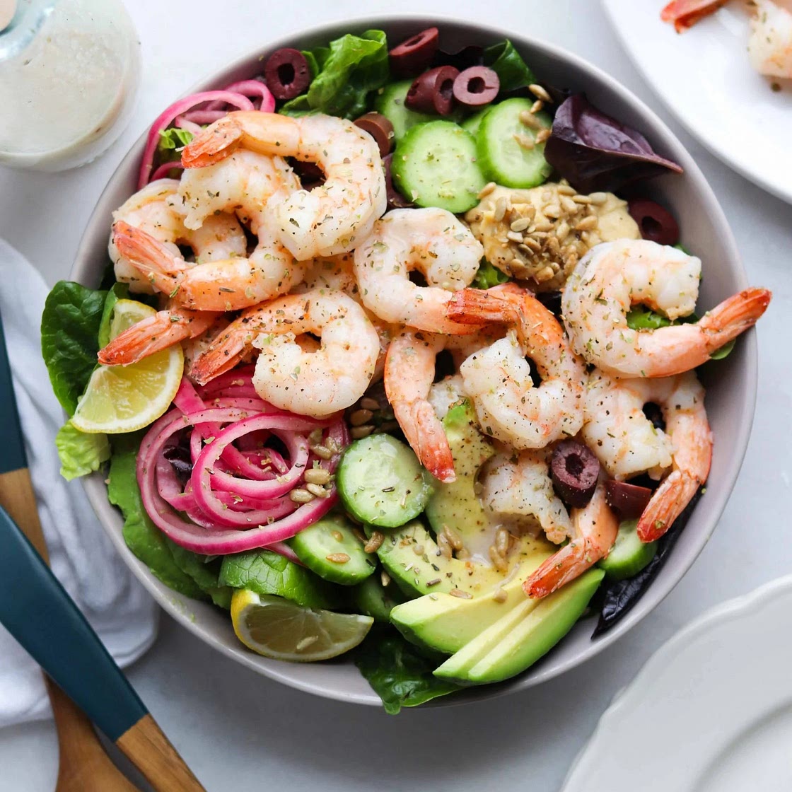 Grilled Shrimp Salad