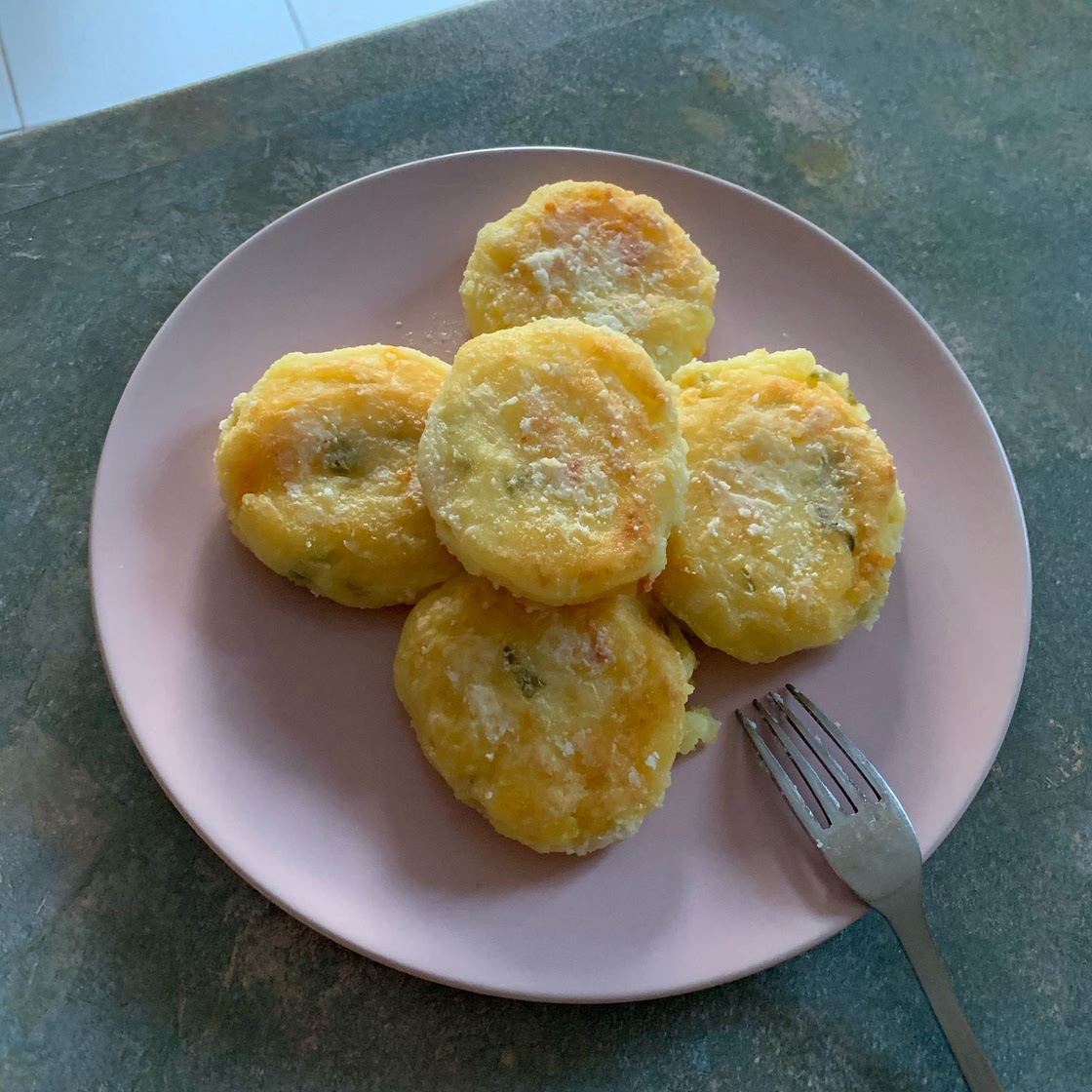 Jalapeño Cheddar Potato Pancakes