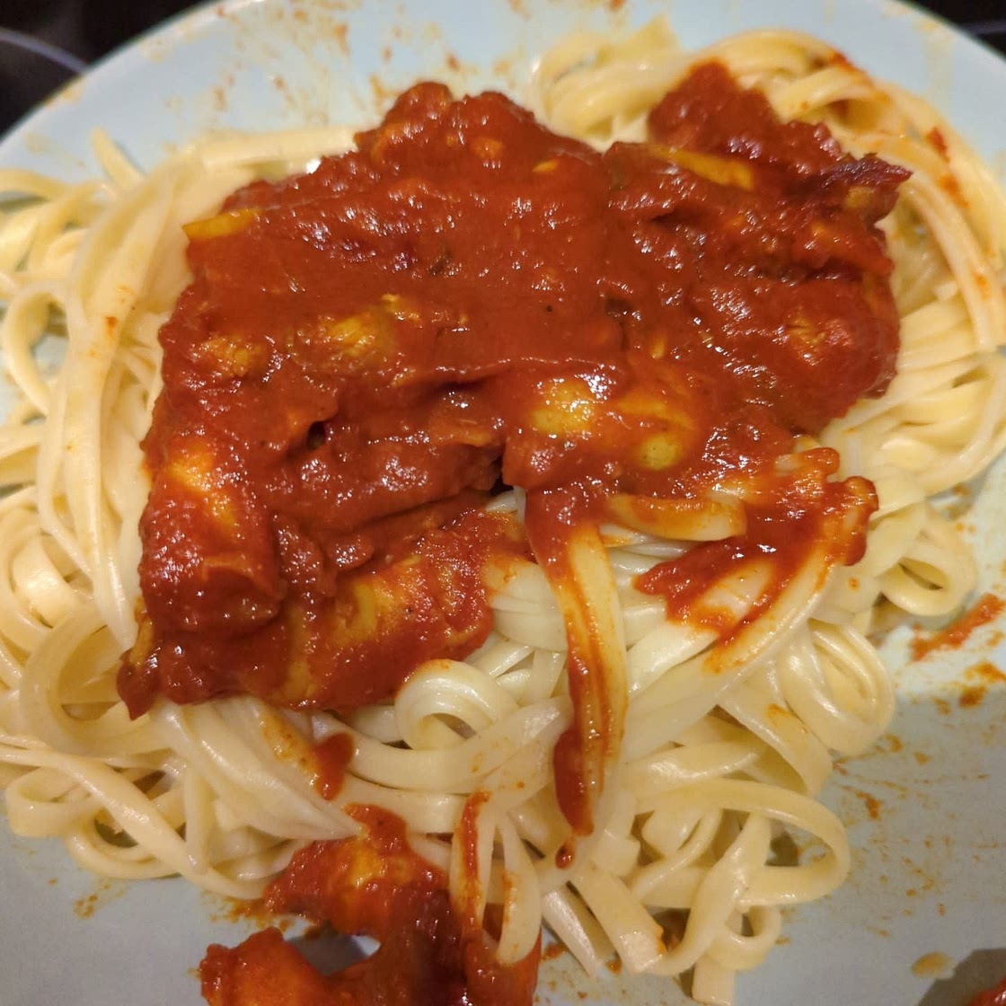Linguines aux Gambas