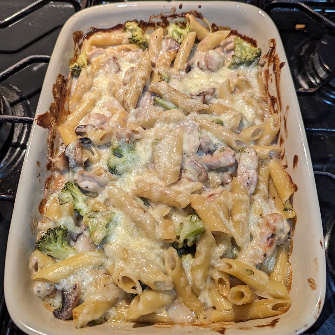 Healthier Broccoli Chicken Casserole