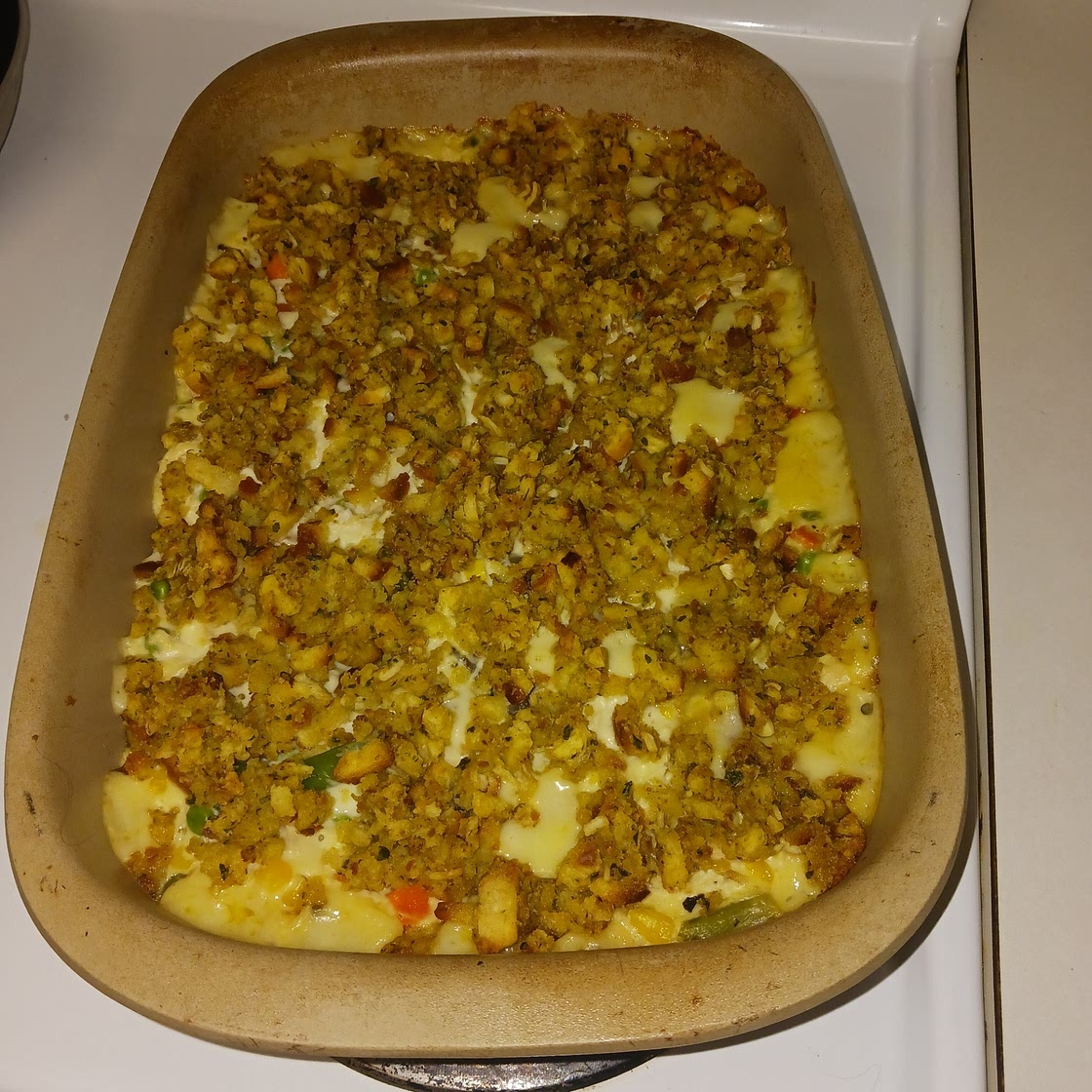 Chicken Stuffing Casserole Recipe