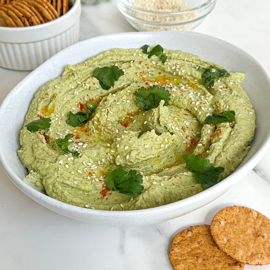 Edamame Hummus