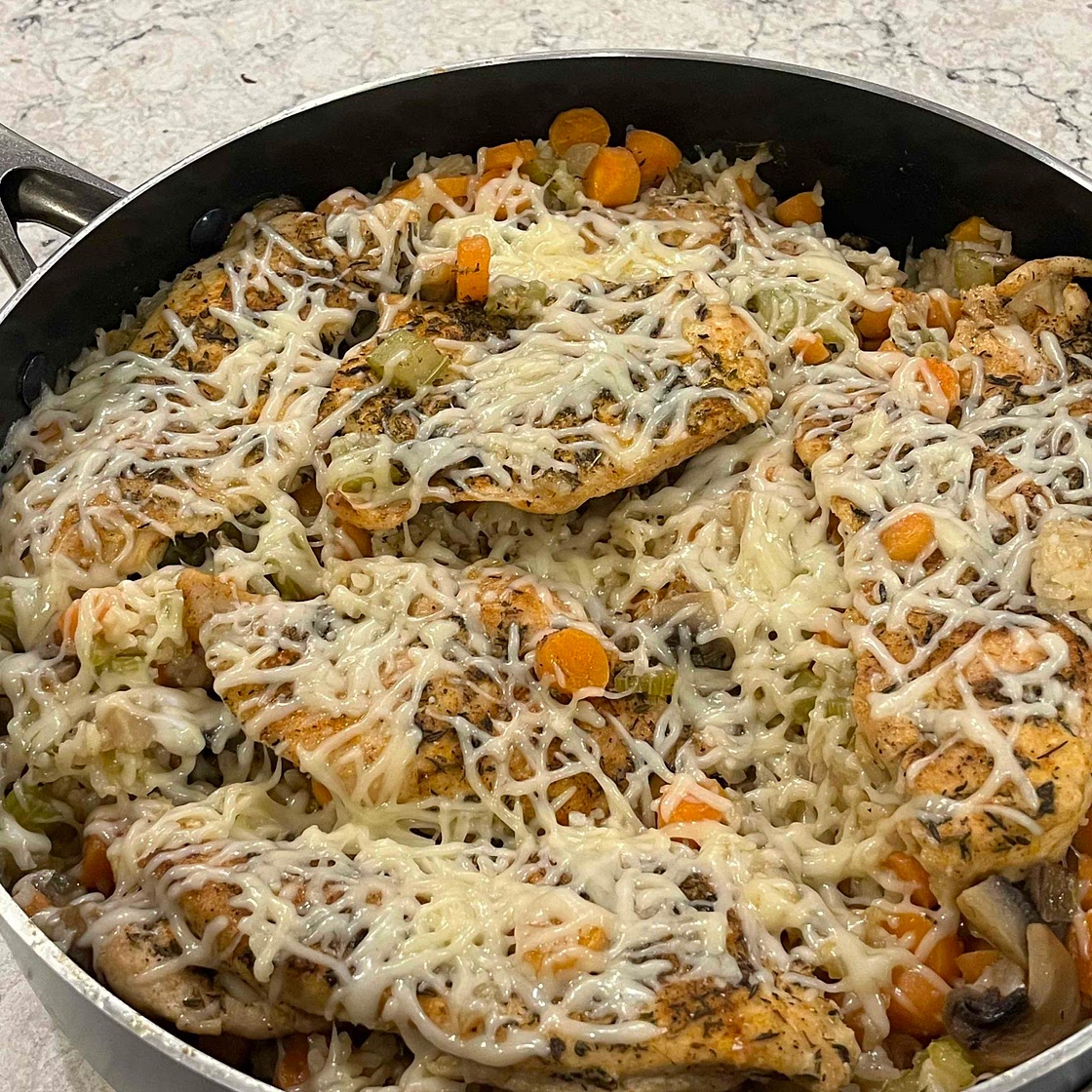 Thyme Chicken & Rice casserole 