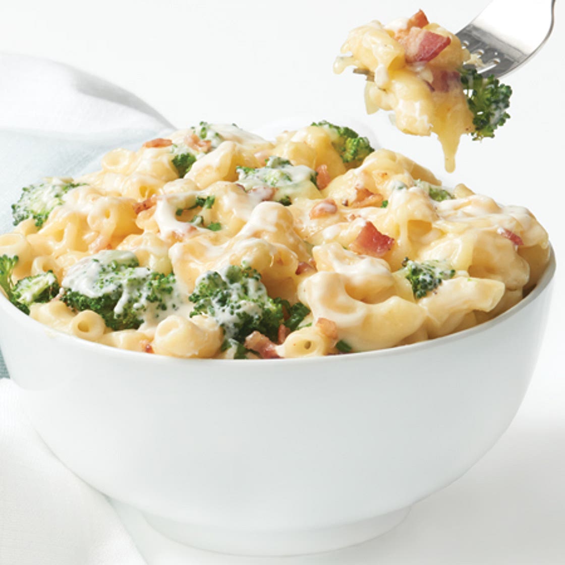 White Cheddar Broccoli Mac and Cheese