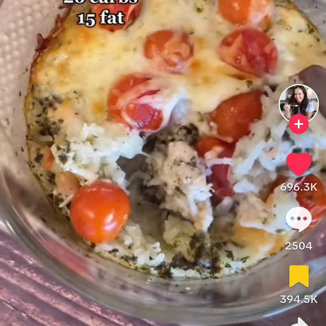 Chicken pesto bakes