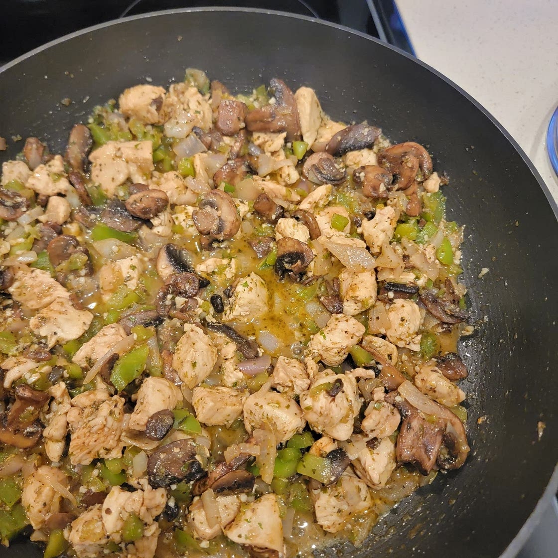 Mushroom Chicken Bites