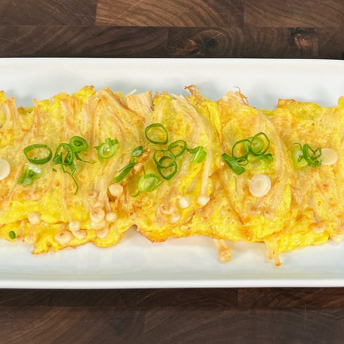 Enoki Mushroom and Egg Recipe!