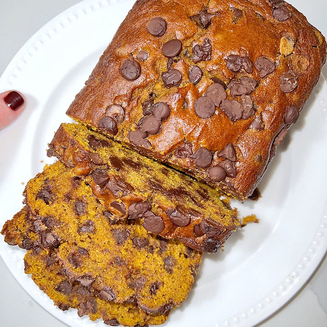 Chocolate Chip Pumpkin Bread