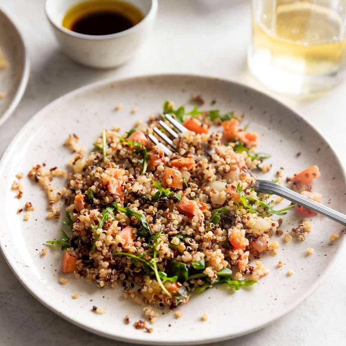 Salmon Quinoa Salad