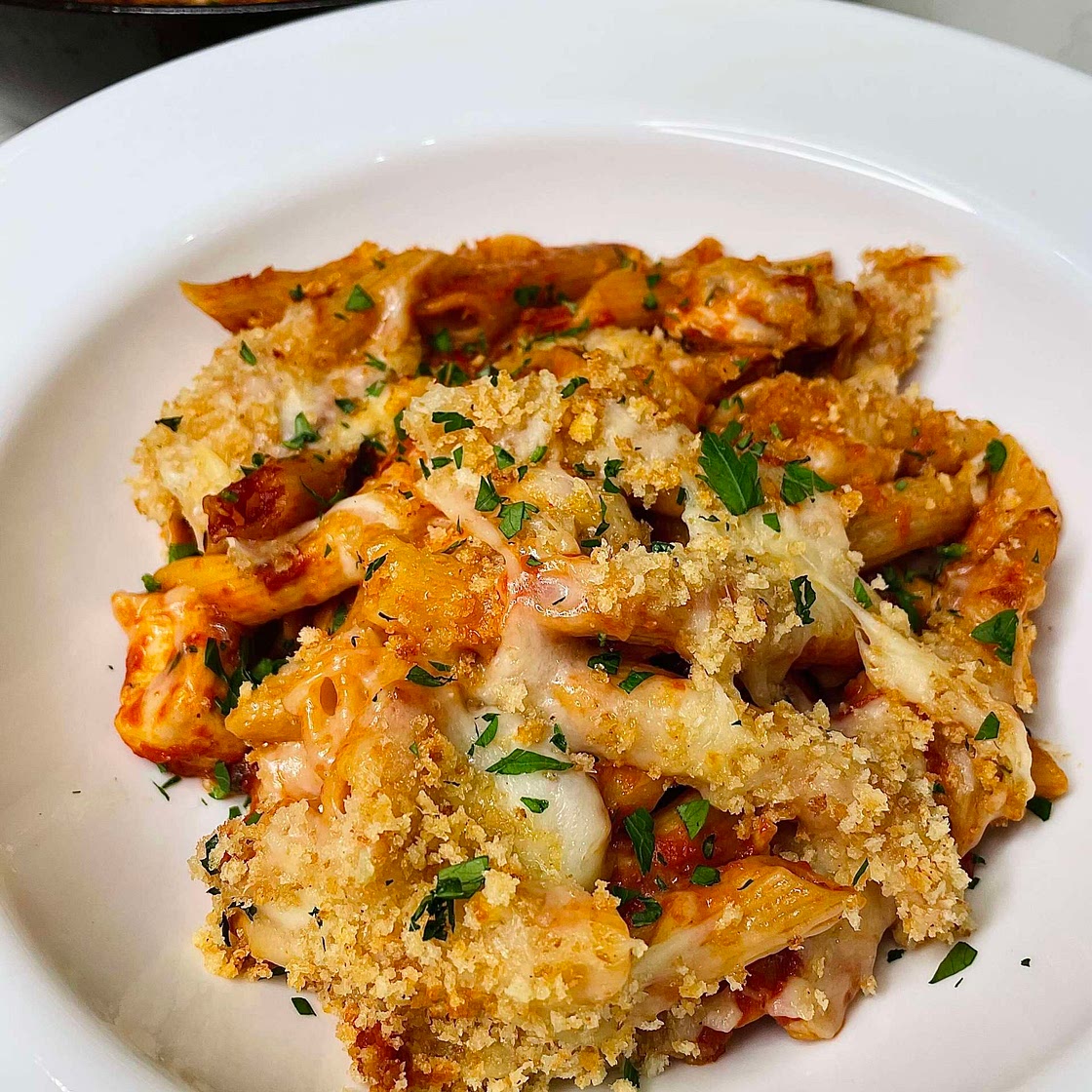 Chicken Parmesan Pasta 