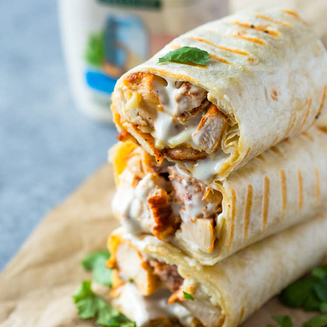 Chicken Ranch Wraps