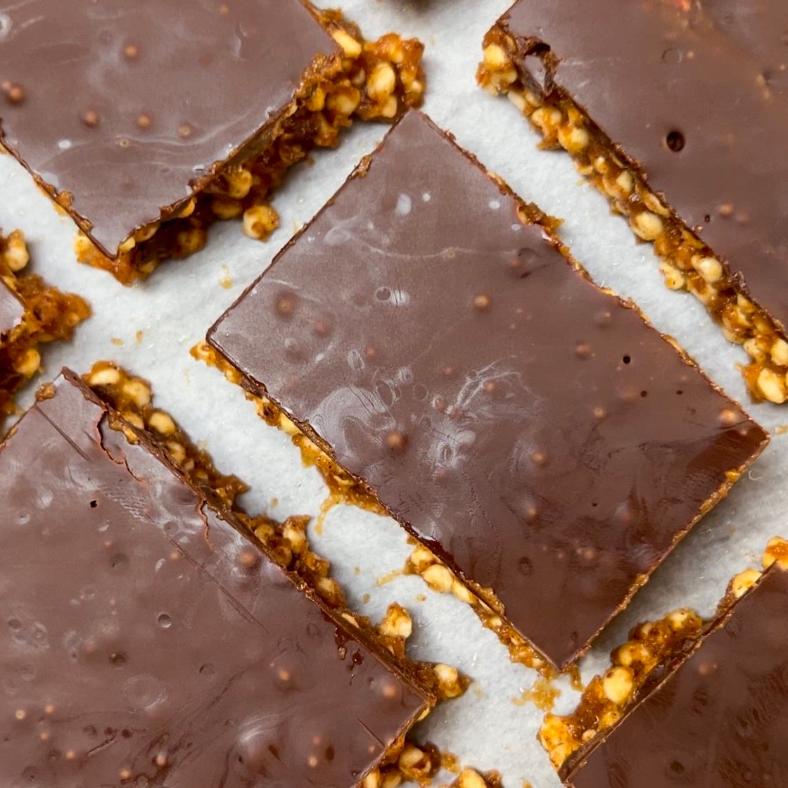 Healthy Pumpkin Peanut Butter Bars [No Bake]