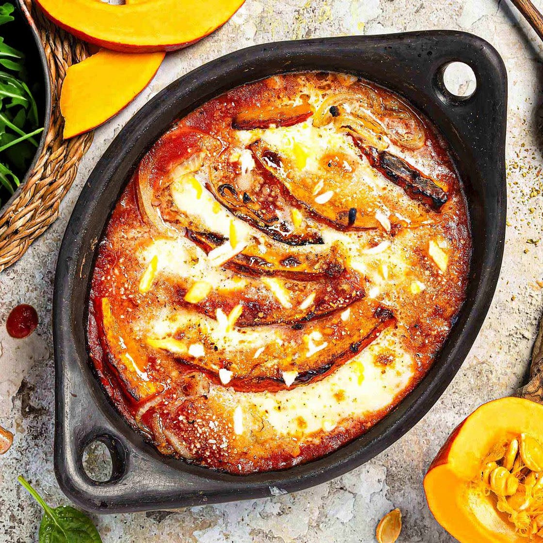 Parmigiana de potimarron au parmesan